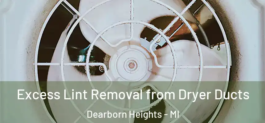 Excess Lint Removal from Dryer Ducts Dearborn Heights - MI